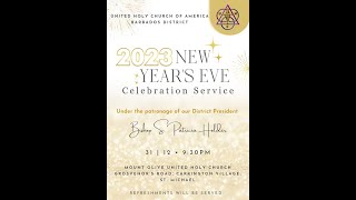 United Holy Church of America Barbados District New Years Eve Celebration [upl. by Siladnerb]