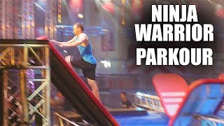 Ninja Warrior Germany Parkour Challenge  UrbanAmadei Vlog 58 [upl. by Bander757]