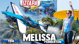 Melissa Pemberton Aerobatic Airshow Iztapa Guatemala [upl. by Publias109]