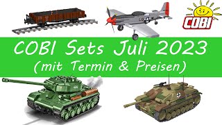 COBI Neuheiten Juli 2023 • Die neuen Sets [upl. by Nela]