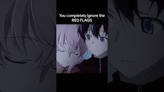 Yuno Gasai is Obsessed With Yukiteru Amano  Mirai NikkiFuture Diary anime [upl. by Aicirtac]