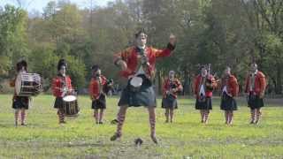 Scottish Sword Dance  Mississinewa 1812  42nd Royal Highlanders [upl. by Hannover]