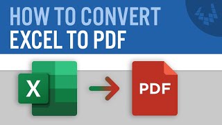 How to Convert Excel to PDF [upl. by Aikehs]