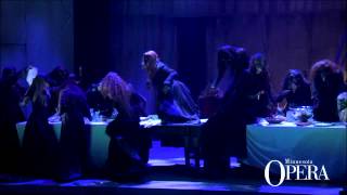 Macbeth Act III Witches Chorus quotTre volte miagola la gatta in fregolaquot Minnesota Opera Chorus [upl. by Etac]