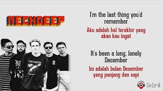 December  Neck Deep Lirik Lagu Terjemahan [upl. by Oel800]