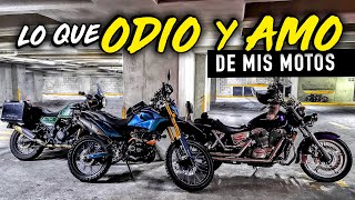 CONFIESO lo que ODIO y AMO de mis TRES MOTOS 🏍 ¡SIN CENSURA  T10E11  🇲🇽🇦🇷 en MOTO [upl. by North]