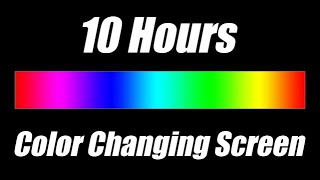 Color Changing Screen  Mood Led Lights 10 Hours [upl. by Phillip]