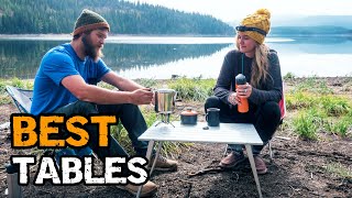 Best Lightweight Backpacking Tables  camping gear [upl. by Thackeray]