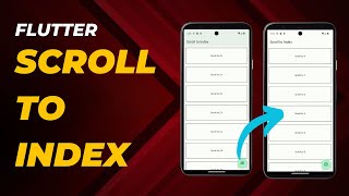 Flutter How to Scroll to a Specific Index in ListView [upl. by Penney]