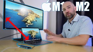 How to Connect an M1M2 Apple Macbook Air to an External Monitor [upl. by Ocsirf]