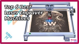 ▶️🔥TOP 6 Best Laser Engraver Machines on Amazon 2024 🟢 Wood Metal Aluminum Glass Leather [upl. by Asim264]