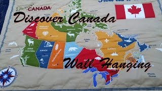 Discover Canada Wall Hanging [upl. by Perlie]