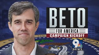 KTSM coverage of Beto campaign kickoff [upl. by Crista]