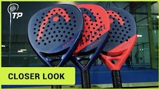 HEAD Radical Padel rackets versatile and controloriented Total Padel closer look 🇬🇧 [upl. by Noyk142]