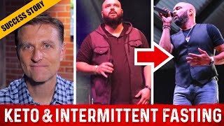 Keto Weight Loss  Intermittent Fasting Before amp After – DrBergs Interview With Donovan Duke [upl. by Enerod494]