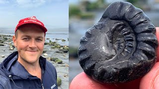 Rare Fossils At Boggle Hole  Robin Hoods bay [upl. by Feodore]