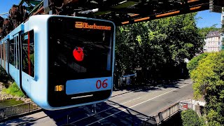 Wuppertaler Schwebebahn  Wuppertal suspension railway [upl. by Kat698]