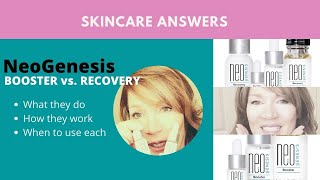 Booster vs Recovery  NeoGenesis  Which product does what AntiAging Skincare Answers [upl. by Reste]