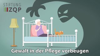 Gewalt in der Pflege vorbeugen  ZQPErklärfilm [upl. by Oreves]