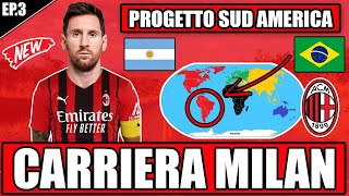 CARRIERA ALLENATORE CON IL MILAN COMPRANDO SOLO SUD AMERICANI FIFA 22 CARRIERA CHALLENGE 3 [upl. by Yerocaj177]