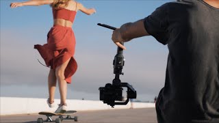 Filming Longboard Dancing with Valeriya [upl. by Hgielrak]