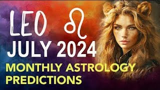 Leo Horoscope Predictions for July 2024 Ignite Your Cosmic FireLeo Horoscope july2024predictions [upl. by Rufena208]