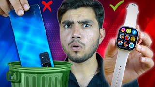 Android 4G Smartwatch VS Smartphone ⚡  Which One Is better 😲 [upl. by Hsekar]