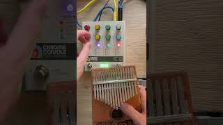 using the mic on a dictaphone to make a kalimba sound ambient [upl. by Ganny780]