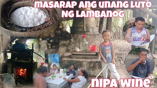 Masarap Ang unang luto Ng lambanognipa wine [upl. by Kallick]