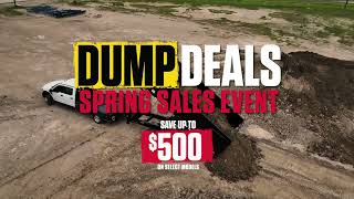 Big Tex Trailers Dump Sale  Ends April 30 2024 [upl. by Anomar]