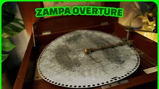 Regina 15 12quot Music Box  Zampa Overture Herold [upl. by Acsehcnarf]