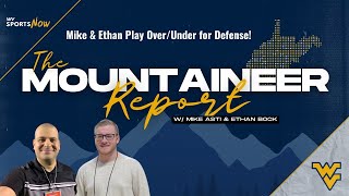 Playing OverUnder for WVU Defense Basketball News  Mountaineer Report [upl. by Veron]