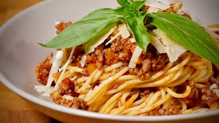 BOLOŇSKÉ ŠPAGETY které zvládne každý 👍🇮🇹 Spaghetti Bolognese [upl. by Lucretia]