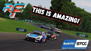 I NEED TO DO THIS AGAIN  BTCC  Rfactor 2  Croft [upl. by Hayimas]