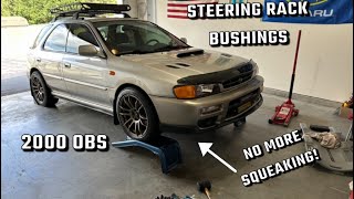 Subaru Steering Rack Bushings Nolathane  2000 Subaru Impreza Outback Sport [upl. by Ahsekat279]