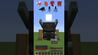 Spike Tunnel vs Mobs Distance 😲 shorts minecraft meme [upl. by Freeland622]