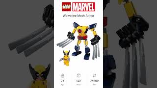 PREVIEW LEGO MARVEL Wolverine Mech Armor Set 76202 LEGO 2023 shorts [upl. by Dwayne204]