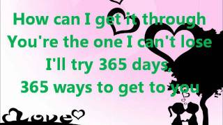 365 Days Leon Thomas III Ft Victoria Justice WLyrics [upl. by Nahtnoj]