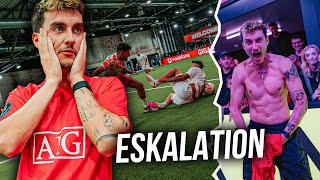 ES ESKALIERT IM BALLER LEAGUE SPIEL Protatos vs Hollywood United [upl. by Trip]