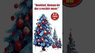 Navidad tiempo de dar y recibir amor navidadfeliz regalosnavideños [upl. by Suoiluj]