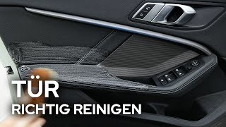 Wie reinige amp pflege ich die Tür  Türverkleidung im Auto Innenraum richtig [upl. by Eiramik121]