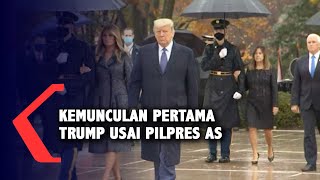 Kemunculan Pertama Trump Usai Pilpres Amerika Serikat 2020 [upl. by Ahern487]