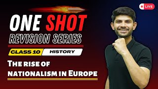 The Rise of Nationalism in Europe  New One Shot 202425  Class 10th [upl. by Aleekat492]