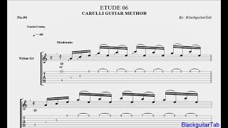 Carulli GuitarEtude6 [upl. by Atiras]