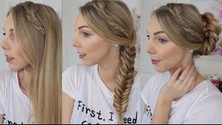 ❥ COIFFURE  Tutoriel 3 en 1 [upl. by Blisse]