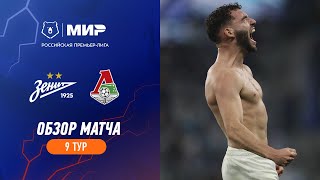 Highlights Zenit vs Lokomotiv  RPL 202324 [upl. by Nitza769]