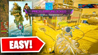 NEW Unlock CAMOS in Private Match TUTORIAL MW3 Glitch [upl. by Aiveneg]