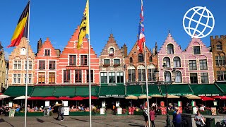 Historic Bruges Belgium Amazing Places 4K [upl. by Ecirpak368]