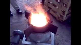 briquette burning stovemp4 [upl. by Adelaida]