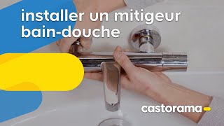 Comment installer un mitigeur bain douche  Castorama [upl. by Ayita]